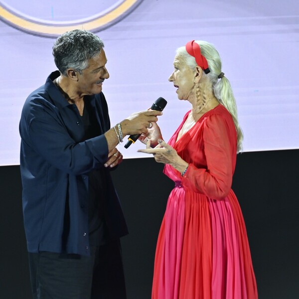 Rosario Fiorello Ed Helen Mirren